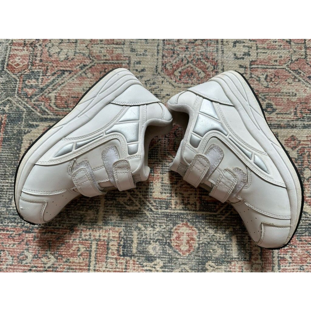 DREW Force V Dual Strap Athletic Shoes White Leather Women’s Size 8 - Picture 3 of 7